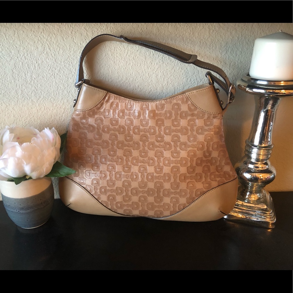 EUC Gucci Horsebit Embossed Leather Hobo
